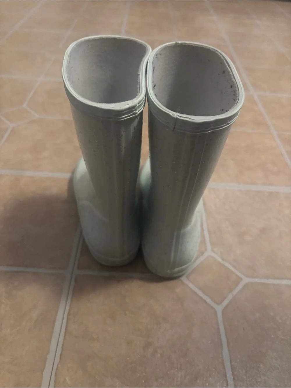 Hunter Kids Mint Glitter Rain Boots